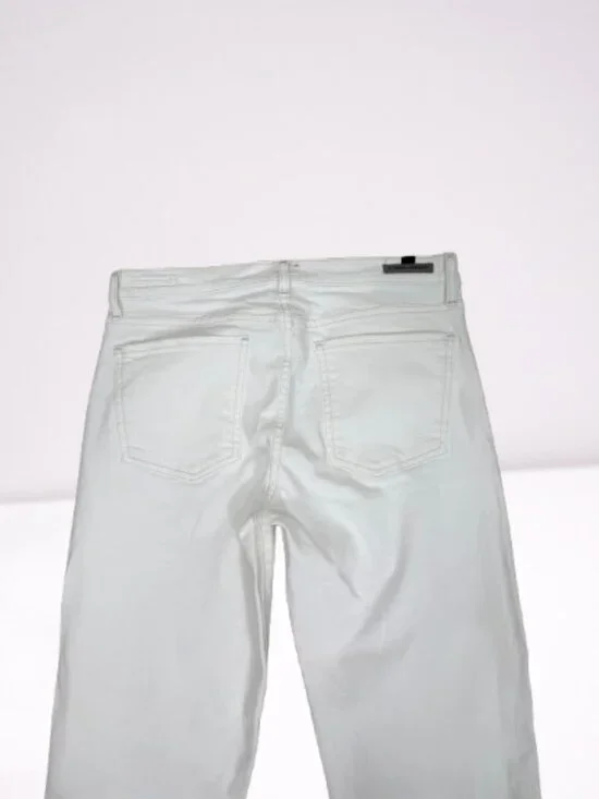 Citizen of Humanity Mid Rise Emannuelle Slim Boot Stretch Jeans Size 28x33 White - Picture 9 of 13